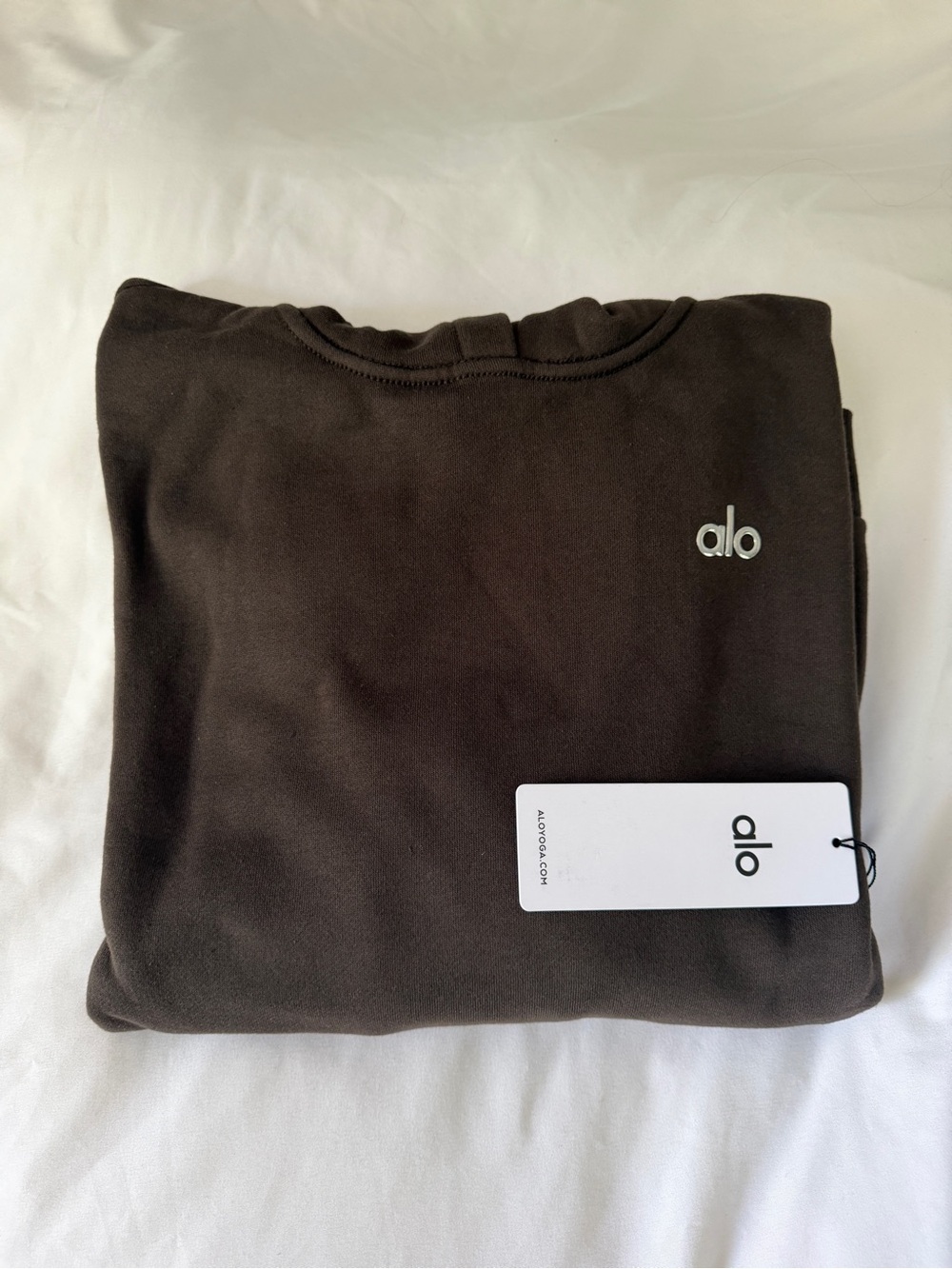 Alo Crewneck Sweater - Espresso